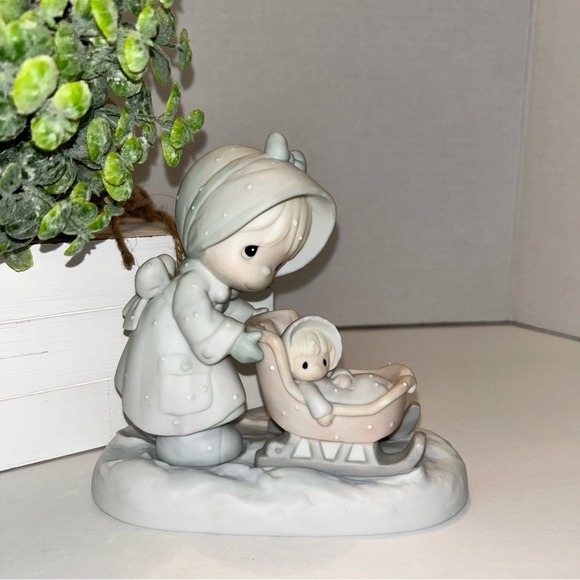 Precious Moments Other - Precious Moments “January” calendar girls figurine